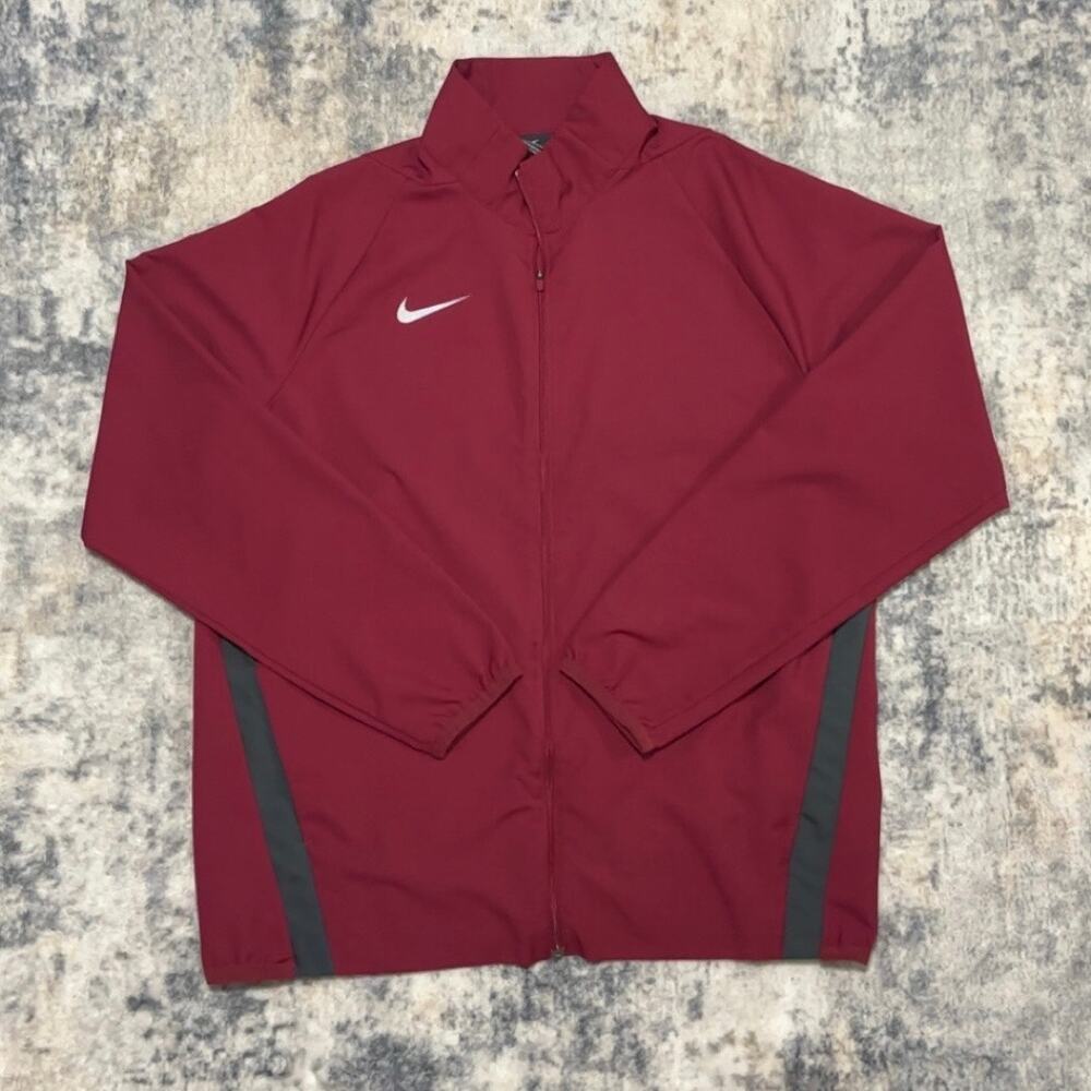 Red Nike Dri-Fit Jacket Size L